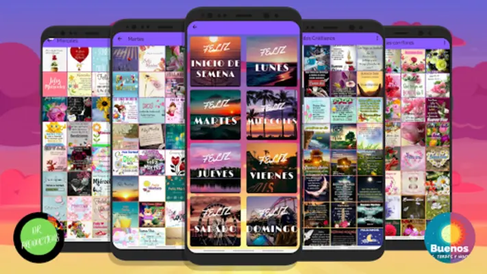 Buenos días, tardes y noches android App screenshot 4